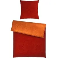 Momax Bettwäsche Bella Wende XL Rot ca. 155x220cm