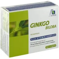 Avitale Ginkgo 100mg Kaps + B1 C+e 192 ST