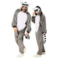 Buttinette Overall "Katta-Affe", grau