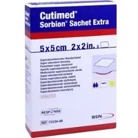 Bsn Medical Cutimed Sorbion Sachet Extra 5x5cm 5 ST