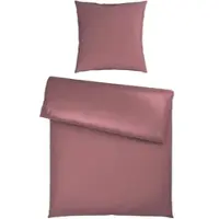 Premium Living Bettwäsche Xenia Uni XL Mauve ca. 155x220cm