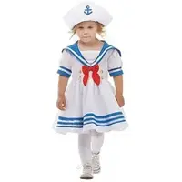 Buttinette Matrosin-Kostüm "Edda" für Kinder