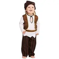 Buttinette Kinderkostüm "Pirat", braun/schwarz