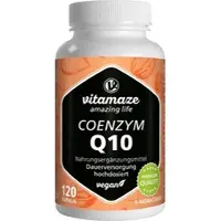 Vitamaze Coenzym Q10 200 mg Vegan 120 ST