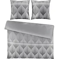 Modern Living Bettwäsche Domps XXL Grau ca. 200x200cm