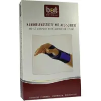 Bort Handgelenkstütze Aluschiene Re Schwarz Xs 1 ST