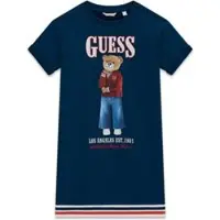 GUESS Kleid für den Alltag J6RK11 KAD74 Dunkelblau Regular Fit