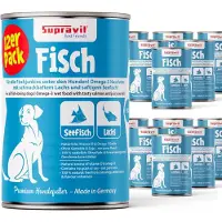 Supravit Hundenassfutter Dosenfutter für Hunde 4920 g