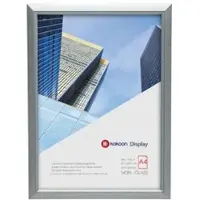 Kokoon Klapprahmen »Deluxe« A4 Aluminium grau, 21x29.7x1.5 cm