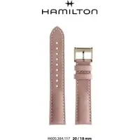 Hamilton - Jazzmaster Band-set Leder-rosa-20/18 H690.384.117 - pink