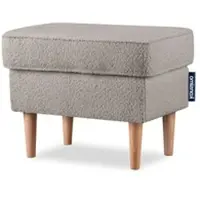 Konsimo Hocker Stralis , beige , Maße (cm): B: 41 H: 43