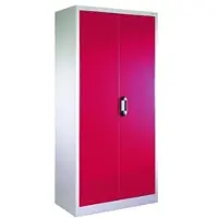 OTTO Office Stahlschrank mit Flügeltüren 93 x 195 cm rot, 93x195x40 cm