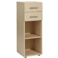 Geramöbel Aktenregal mit 2 Schubladen »New York« schmal 3 OH braun, 40x110.4x42 cm