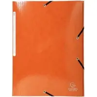 Exacompta 25er-Pack Sammelmappe A4 »Iderama« Manila-Karton orange, 24x32x3.5 cm