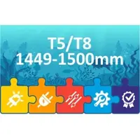 LEDaquaristik GmbH PRO2 LED Ersatz T5/T8 Röhren 1449-1500mm Aquarium Beleuchtung | Komplett-Set