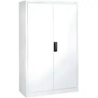 OTTO Office Stahlschrank mit Flügeltüren 120 x 195 cm weiß, 120x195x40 cm