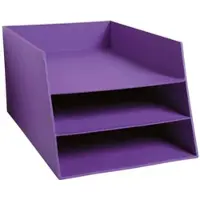 Exacompta 4 Briefablagen »Teksto« violett