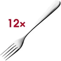 Hepp Menügabel Carlton, 20,1 cm, Edelstahl 18/10, silber poliert, 12 Stück