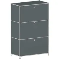 Viasit Kommode »System 4« grau, 77.9x118.1x40.4 cm