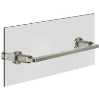 Gessi Inciso Handtuchhalter 300 mm, Montage an Glaswand, 58613