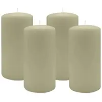 Kopschitz Kerzen 2er Set Adventskranzkerzen Antik Grün Ø 100 x 250 mm