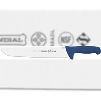 Mundial , Professionelles Küchenmesser, (5320-12), 30.5CM, Gerade und breite Klinge, Blau, Edelstahl