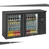 Casselin Barkühlschrank 2 Glastüren CAB2PV