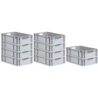 Proregal SparSet 10x Eurobox NextGen Grip HxBxT 17 x 40 x 60 cm 34 Liter Griffe
