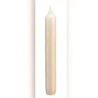 Kopschitz Kerzen Leuchterkerzen, Tafelkerzen, Haushaltskerzen Champagner, 200 x Ø 25 mm, 12 Stück