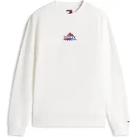 Tommy Hilfiger Weiße Baumwolle Herren Sweatshirt