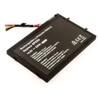 AccuCell Akku für DELL ALIENWARE M14x, wie 08P6X6, 0DKK25, 0PT6V8, 0T7YJR, 14.8V, 4190mAh, Li-Polymer