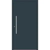 Haustuerenland.de RC2 Aluminium Haustür nach Maß "MARIT" 60 mm Anthrazit RAL 7016 innen öffnend DIN links