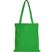 TEXXILLA 10er Pack Baumwolltasche - 28 Farben | mit Zwei Langen Henkeln | 38x42cm, maigrün, 100 Stück