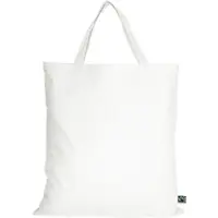 TEXXILLA 10er | 100er | 250er Pack Fairtrade Baumwolltasche - 14 Farben | mit zwei kurzen Henkeln | 38x42cm | Jutebeutel | Einkaufstasche | unbedruckt, weiß