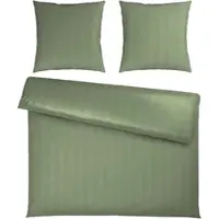 Premium Living Bettwäsche Xenia Streif XXL Hellgrün ca. 200x200cm