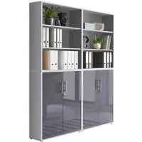 Mid.You Aktenschrank Office Edition Sw Set 11 Grau