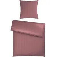 Premium Living Bettwäsche Xenia Streif Mauve ca. 135x200cm