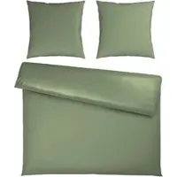 Premium Living Bettwäsche Xenia Uni XXL Hellgrün ca. 200x200cm