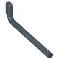 Hewi 477 Handtuchhalter 477.09B20092 445x105mm, 1-tlg., matt, anthrazitgrau