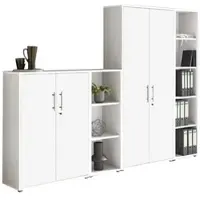 Mid.You Aktenschrank Office Edition Sw Set 4