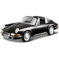 Bburago 18-43214 - Modellauto - Porsche 911 1967 (schwarz, Maßstab 1:32)