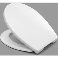Hamberger Sanitary Haro WC-Sitz Pallas 527656 weiss, Edelstahl Scharniere, Softclose