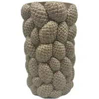 Momax Vase Pinecone Braun