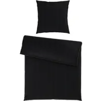 Premium Living Bettwäsche Xenia Streif Schwarz ca. 135x200cm