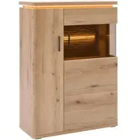 Momax Highboard Alameda Eichefarben