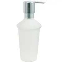 Bravat Metasoft Ersatz Flasche 124101 für Seifenspender, lose, Kunststoff satiniert