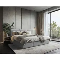 Livetastic Familienbett Domino Combo Dunkelgrau ca.210x200cm