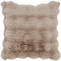 Premium Living Fellkissen Bella Taupe ca. 45x45cm
