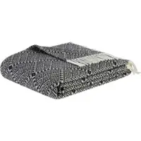 Modern Living Decke Samira in Natur/Schwarz ca. 130x170cm