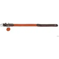 Hunter Halsband Lemvig S (40), orange/dunkelbraun